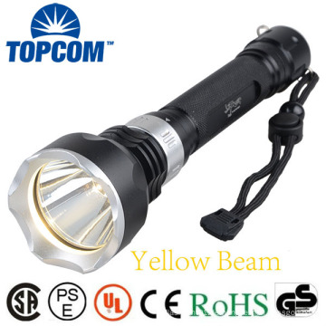 1000lumen T6 Lampe LED U-Boot Tauchen Taschenlampe Gelbe Strahl Unterwasser-Fackel